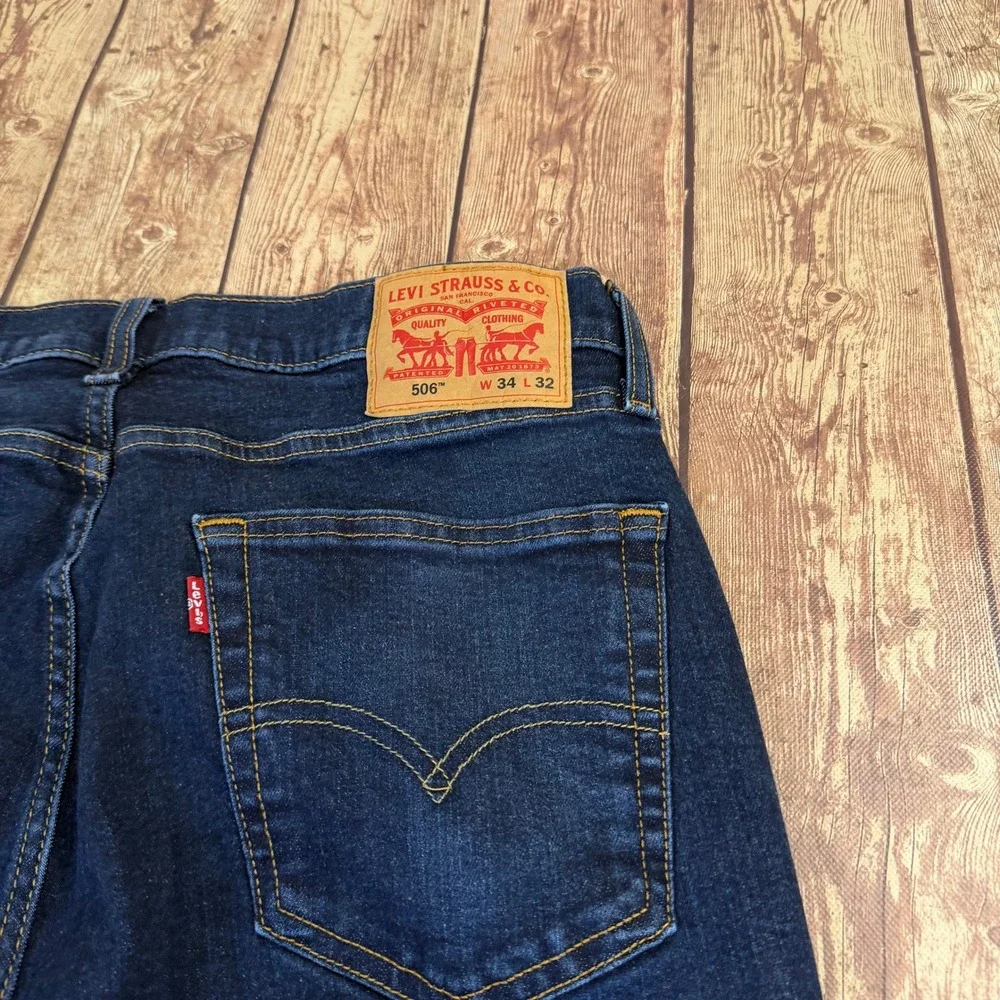 Levi Strauss 506 Straight Jeans Mens size 34x32